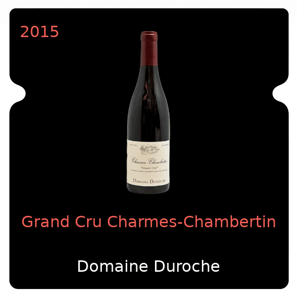 Duroche Grand Cru Charmes-Chambertin 2015