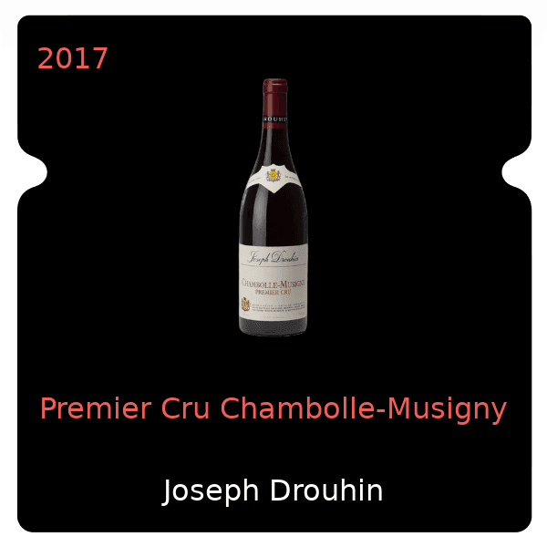 Joseph Drouhin Premier Cru Chambolle-Musigny 2017
