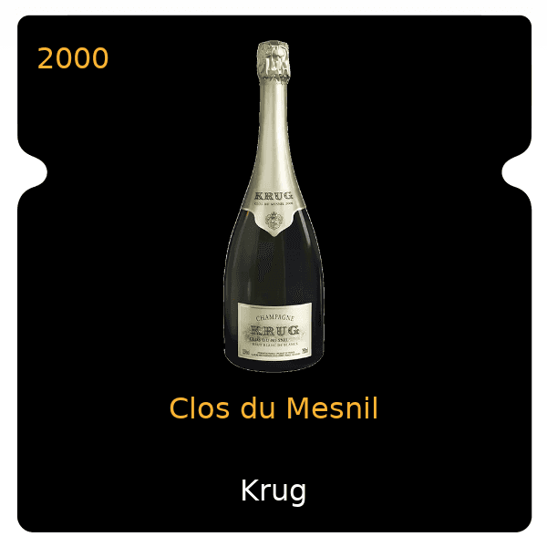 Krug Clos du Mesnil 2000