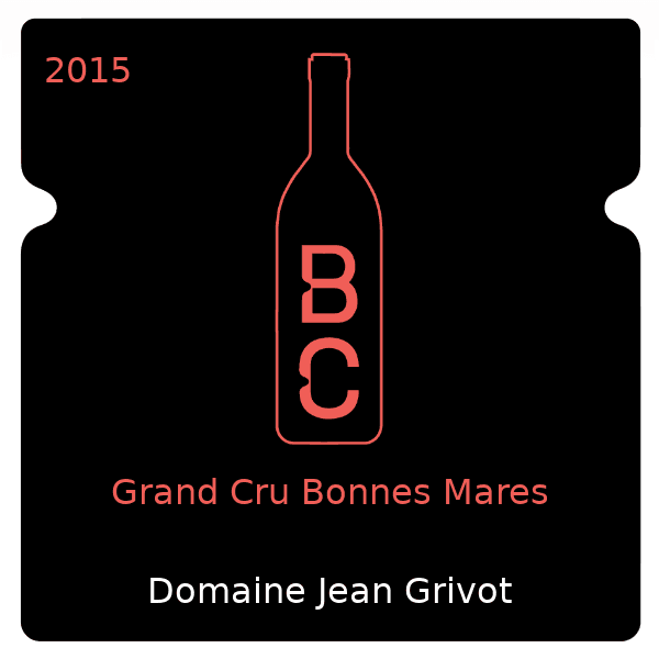 Jean Grivot Grand Cru Bonnes Mares 2015