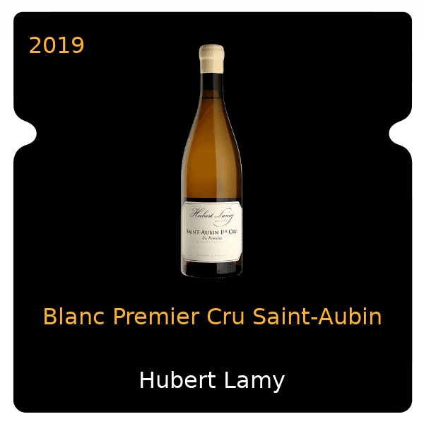 Hubert Lamy Blanc Premier Cru Saint-Aubin 2019