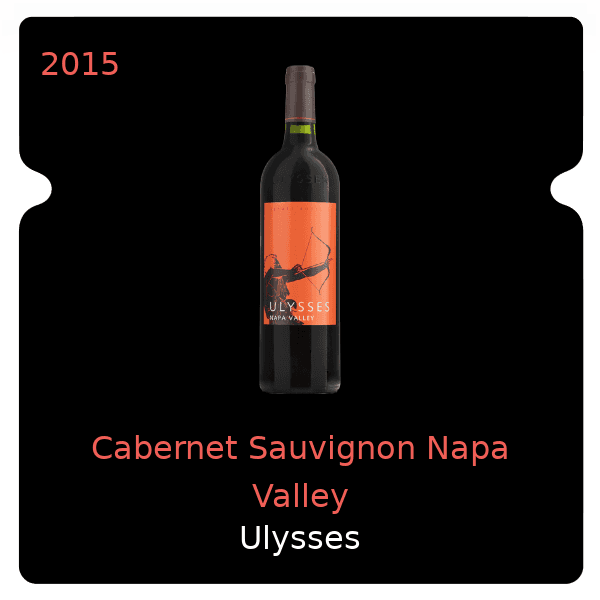 Ulysse Collin Cabernet Sauvignon Napa Valley 2015