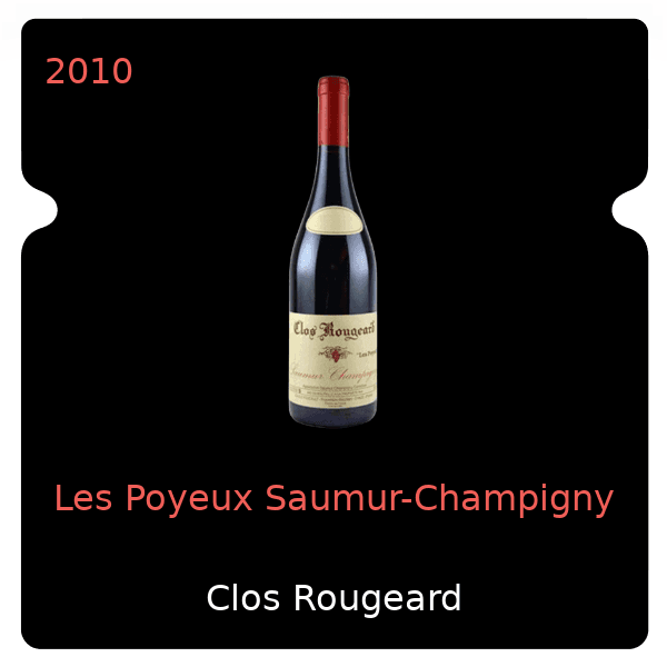 Rougeard Les Poyeux Saumur-Champigny 2010