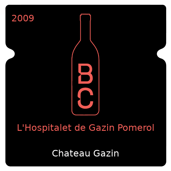 Gazin L'Hospitalet de Gazin Pomerol 2009