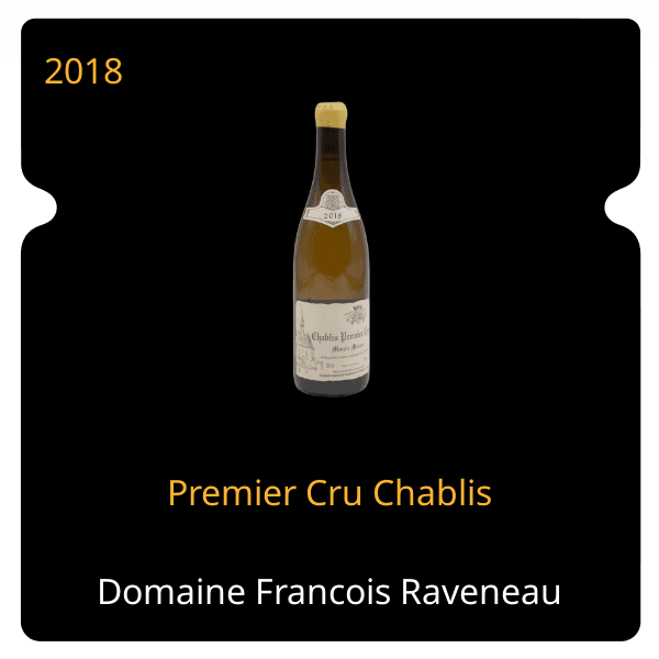 Francois Raveneau Premier Cru Chablis 2018