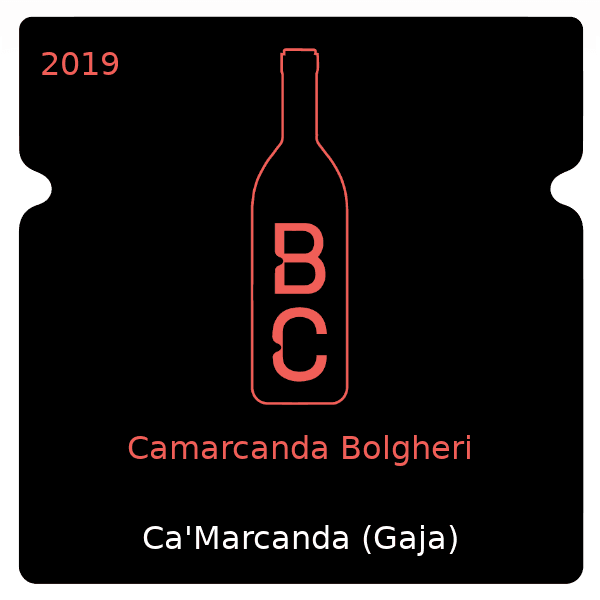 Ca'Marcanda (Gaja) Camarcanda Bolgheri 2019