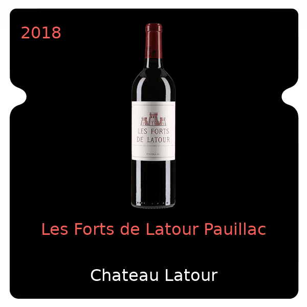 Latour Les Forts de Latour Pauillac 2018