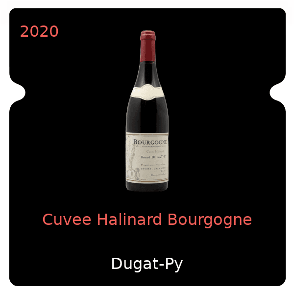 Bernard Dugat-Py Cuvee Halinard Bourgogne 2020