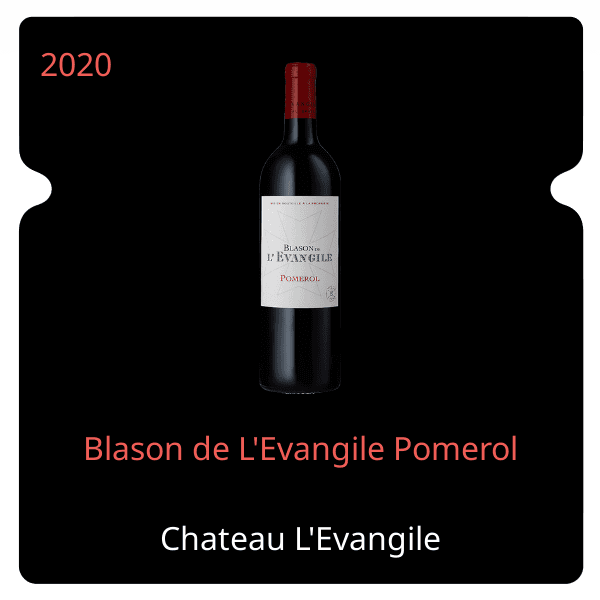 L'Evangile Blason de L'Evangile Pomerol 2020