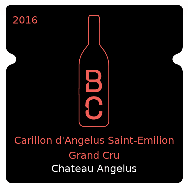 Angelus Carillon d'Angelus Saint-Emilion Grand Cru 2016