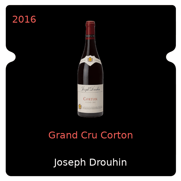 Joseph Drouhin Grand Cru Corton 2016
