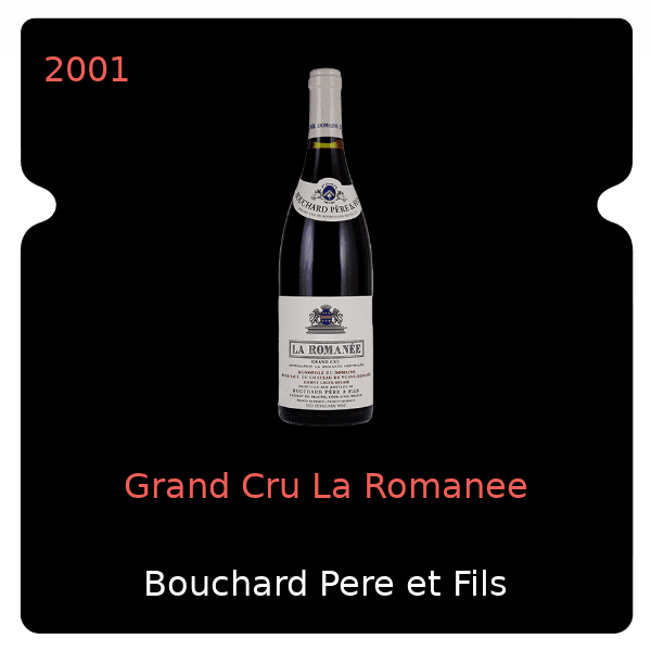 Bouchard Pere et Fils Grand Cru La Romanee 2001