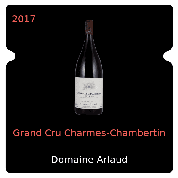 Arlaud Grand Cru Charmes-Chambertin 2017