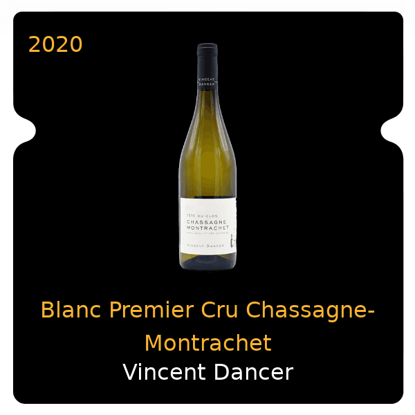 Vincent Dancer Blanc Premier Cru Chassagne-Montrachet 2020