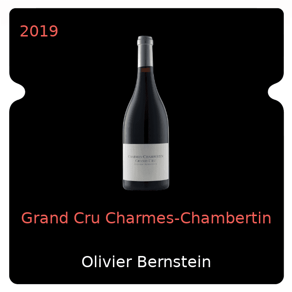 Olivier Bernstein Grand Cru Charmes-Chambertin 2019