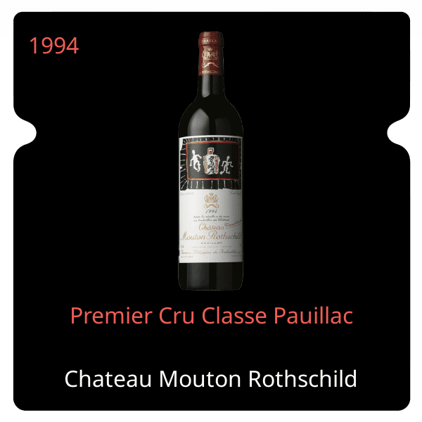 Mouton Rothschild Premier Cru Classe Pauillac 1994
