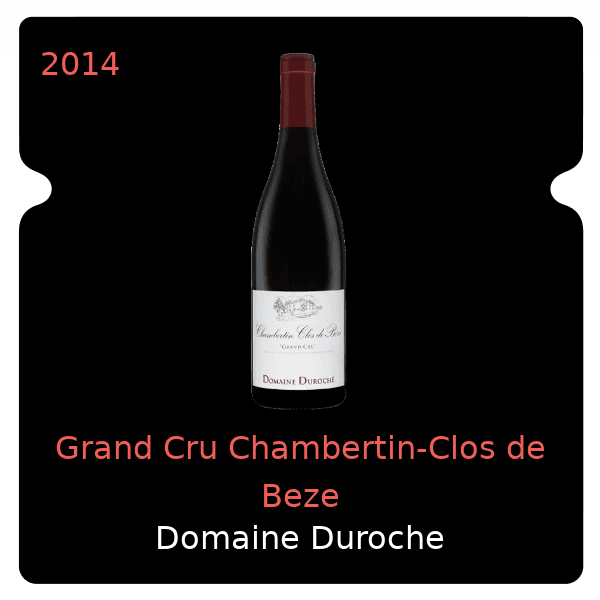 Duroche Grand Cru Chambertin-Clos de Beze 2014