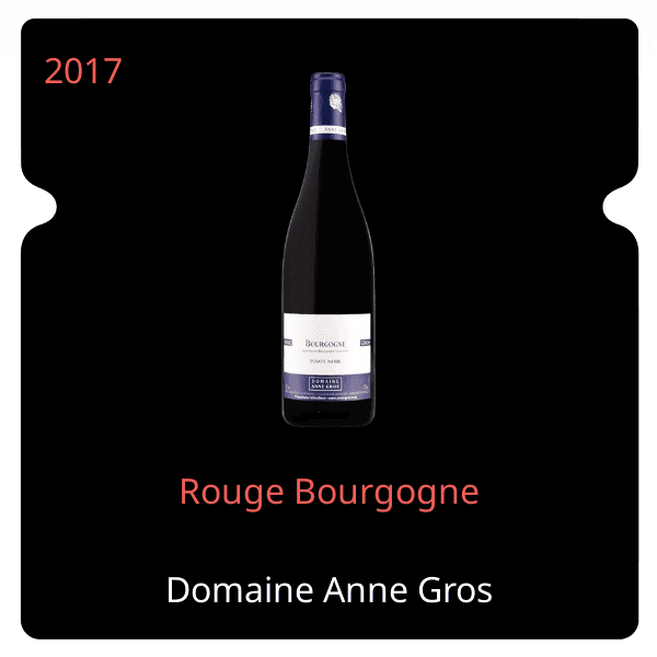 Anne Gros Rouge Bourgogne 2017