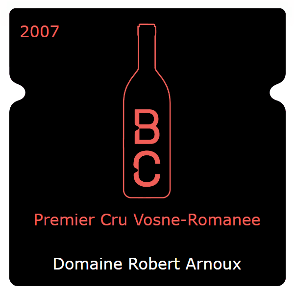 Arnoux-Lachaux Premier Cru Vosne-Romanee 2007
