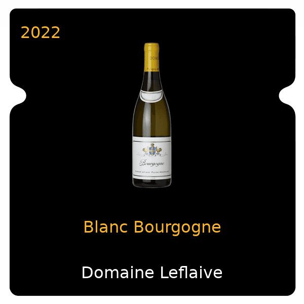 Leflaive Blanc Bourgogne 2022