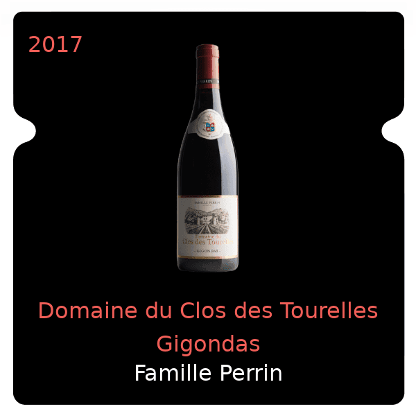 Famille Perrin Domaine du Clos des Tourelles Gigondas 2017
