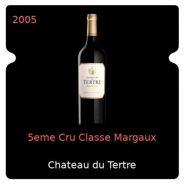 Tertre 5eme Cru Classe Margaux 2005