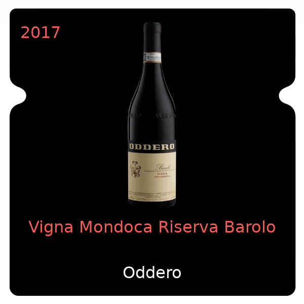 Oddero Vigna Mondoca Riserva Barolo 2017
