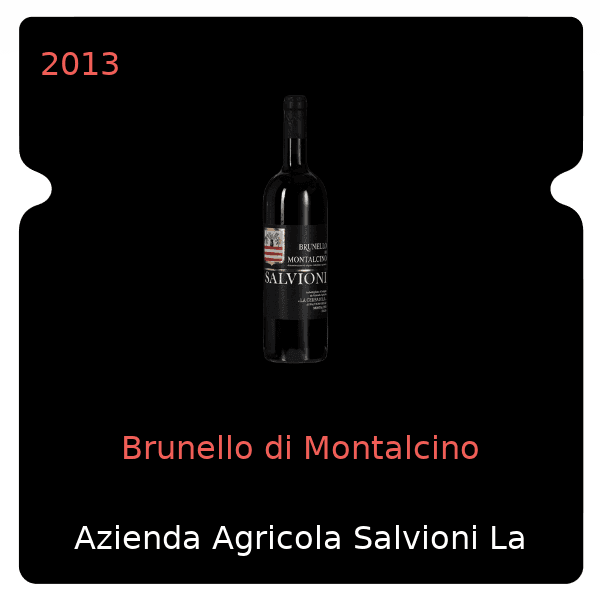 Salvioni Brunello di Montalcino 2013