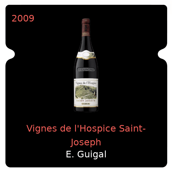 E. Guigal Vignes de l'Hospice Saint-Joseph 2009
