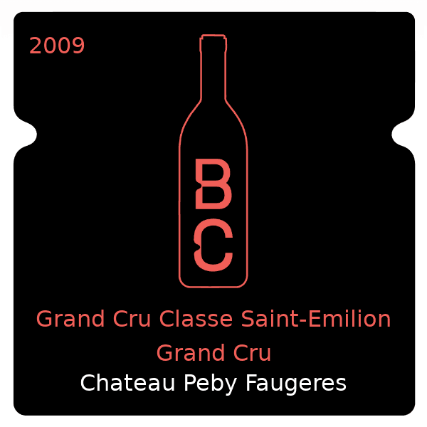 Faugeres Grand Cru Classe Saint-Emilion Grand Cru 2009