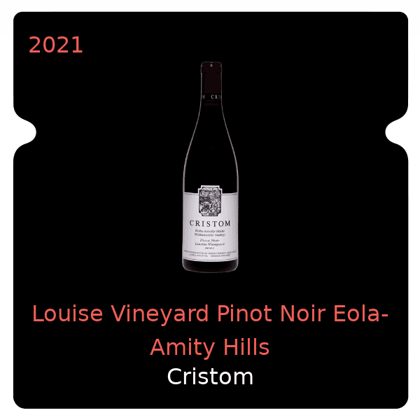 Commaraine Louise Vineyard Pinot Noir Eola-Amity Hills 2021