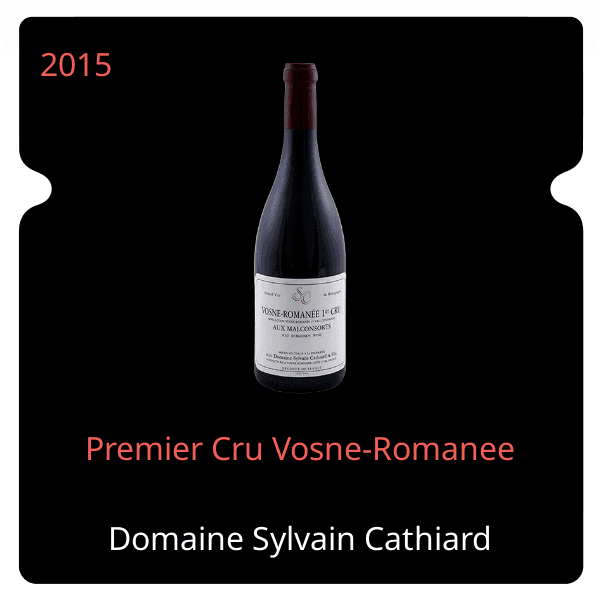 Sylvain Cathiard Premier Cru Vosne-Romanee 2015