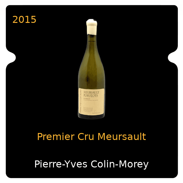 Pierre-Yves Colin-Morey Premier Cru Meursault 2015
