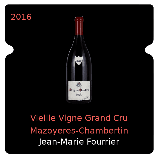 Jean-Marie Fourrier Vieille Vigne Grand Cru Mazoyeres-Chambertin 2016