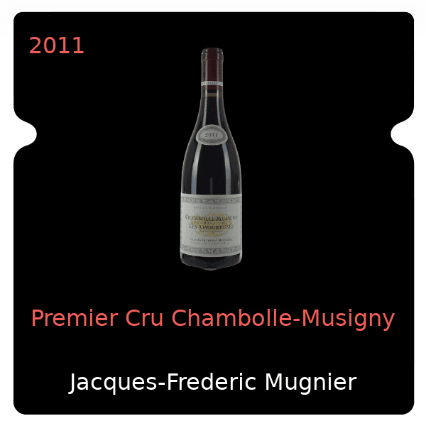 Jacques-Frederic Mugnier Premier Cru Chambolle-Musigny 2011