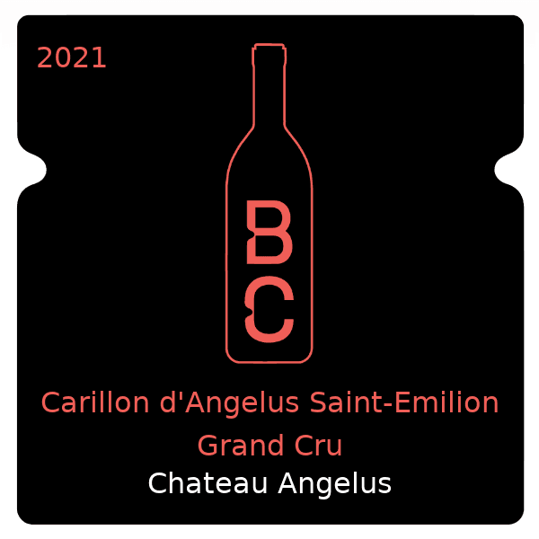 Angelus Carillon d'Angelus Saint-Emilion Grand Cru 2021