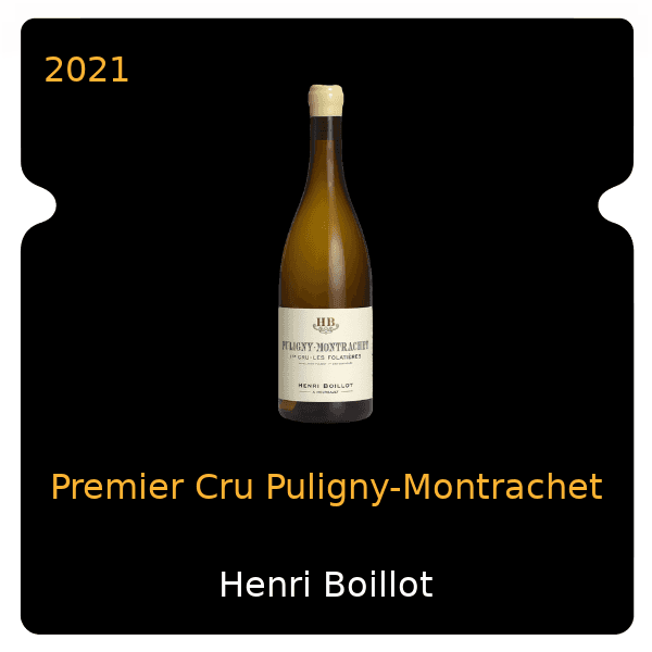 Henri Boillot Premier Cru Puligny-Montrachet 2021