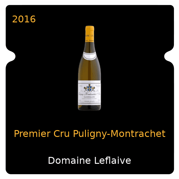 Leflaive Premier Cru Puligny-Montrachet 2016
