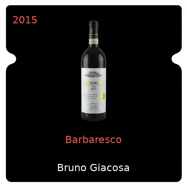 Bruno Giacosa Barbaresco 2015