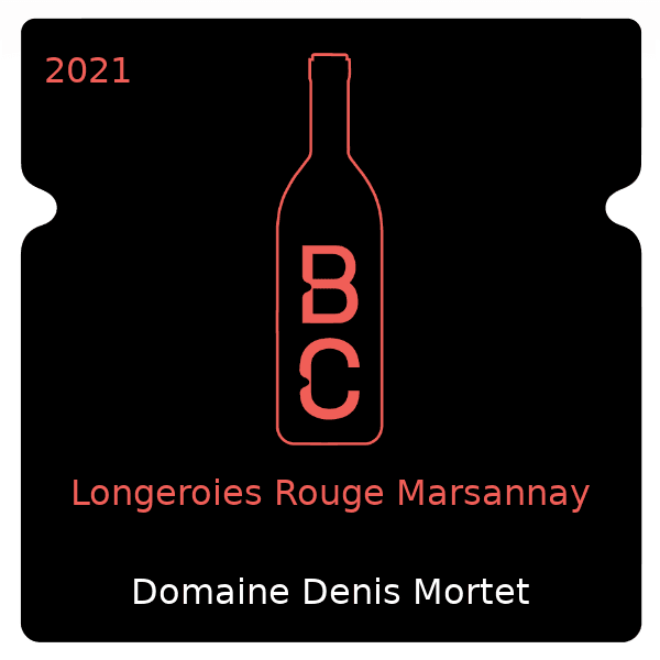 Denis Mortet Longeroies Rouge Marsannay 2021
