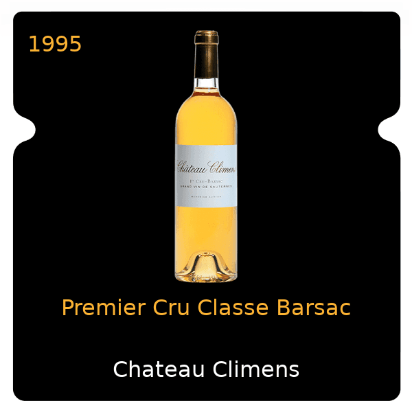 Climens Premier Cru Classe Barsac 1995
