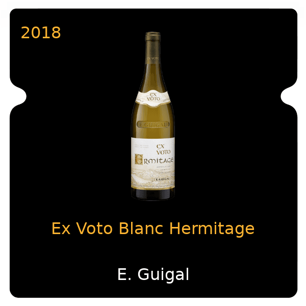 E. Guigal Ex Voto Blanc Hermitage 2018