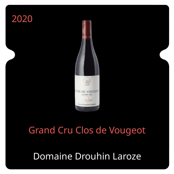 Drouhin Laroze Grand Cru Clos de Vougeot 2020