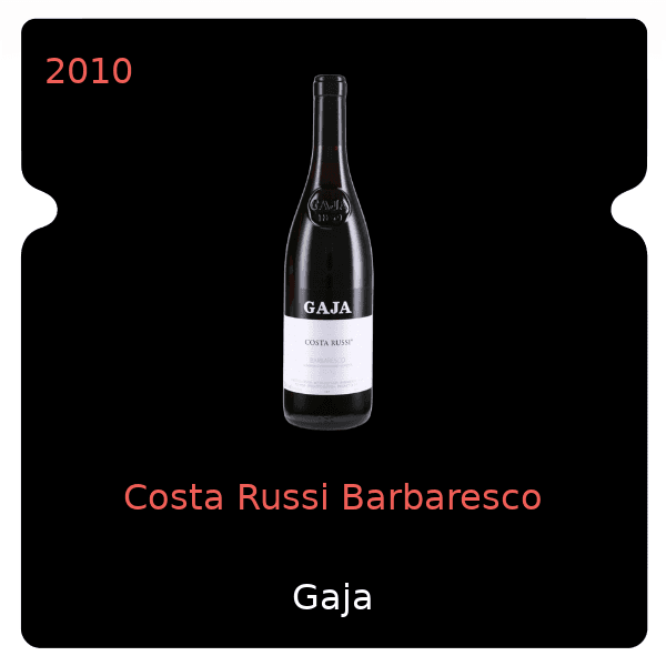 Gaja Costa Russi Barbaresco 2010