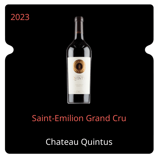 Quintus Saint-Emilion Grand Cru 2023