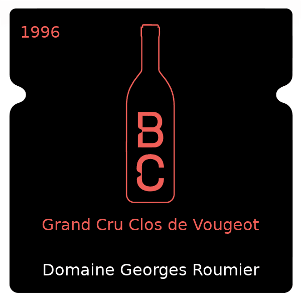 Georges Roumier Grand Cru Clos de Vougeot 1996
