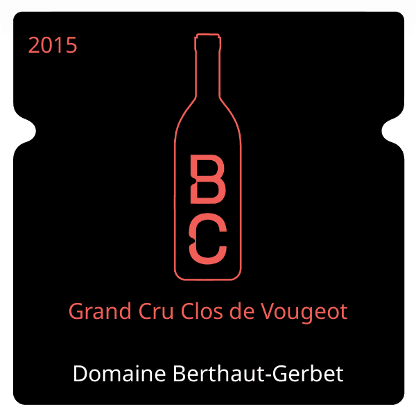 Berthaut-Gerbet Grand Cru Clos de Vougeot 2015