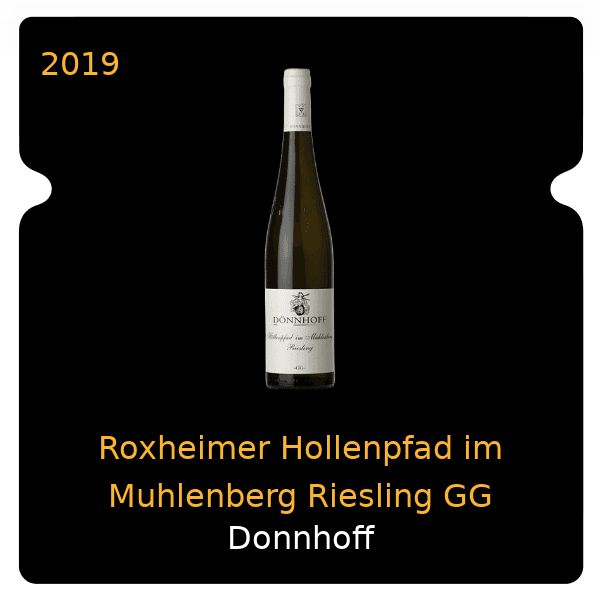 Donnhoff Roxheimer Hollenpfad im Muhlenberg Riesling GG 2019