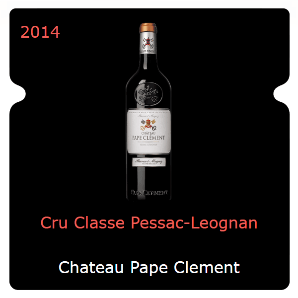 Pape Clement Cru Classe Pessac-Leognan 2014