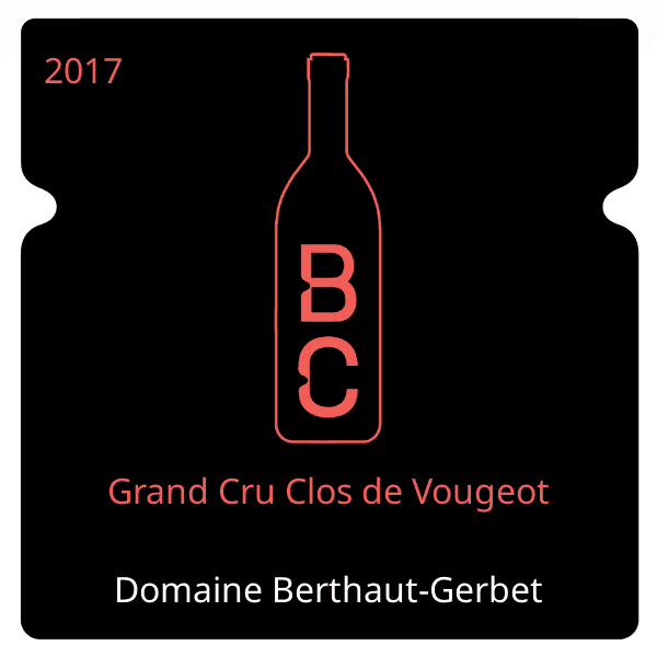 Berthaut-Gerbet Grand Cru Clos de Vougeot 2017